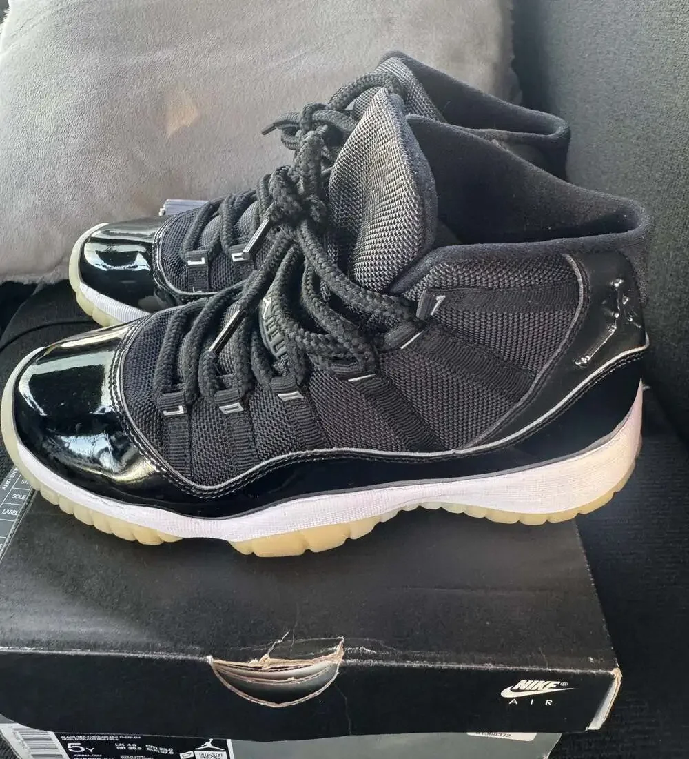 Air Jordan 11 Retro Jubilee 25th Anniversary GS Basketball Shoes